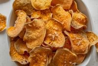 Crispy Air Fryer Sweet Potato Chips