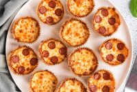 Cauliflower Crust Pizza Bites