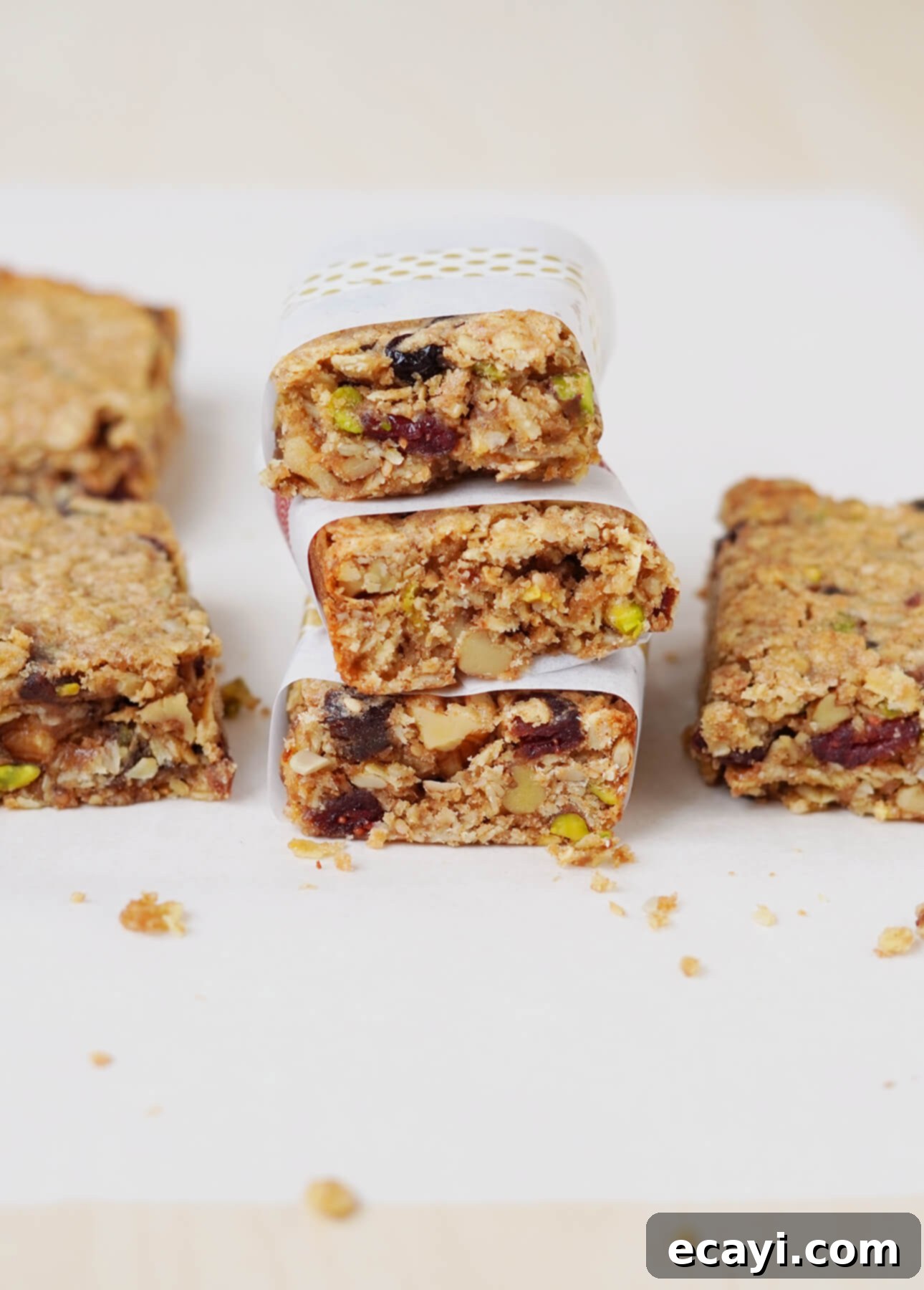 Fruit and Nut Burst Chewy Granola Bars 1 featured 6728