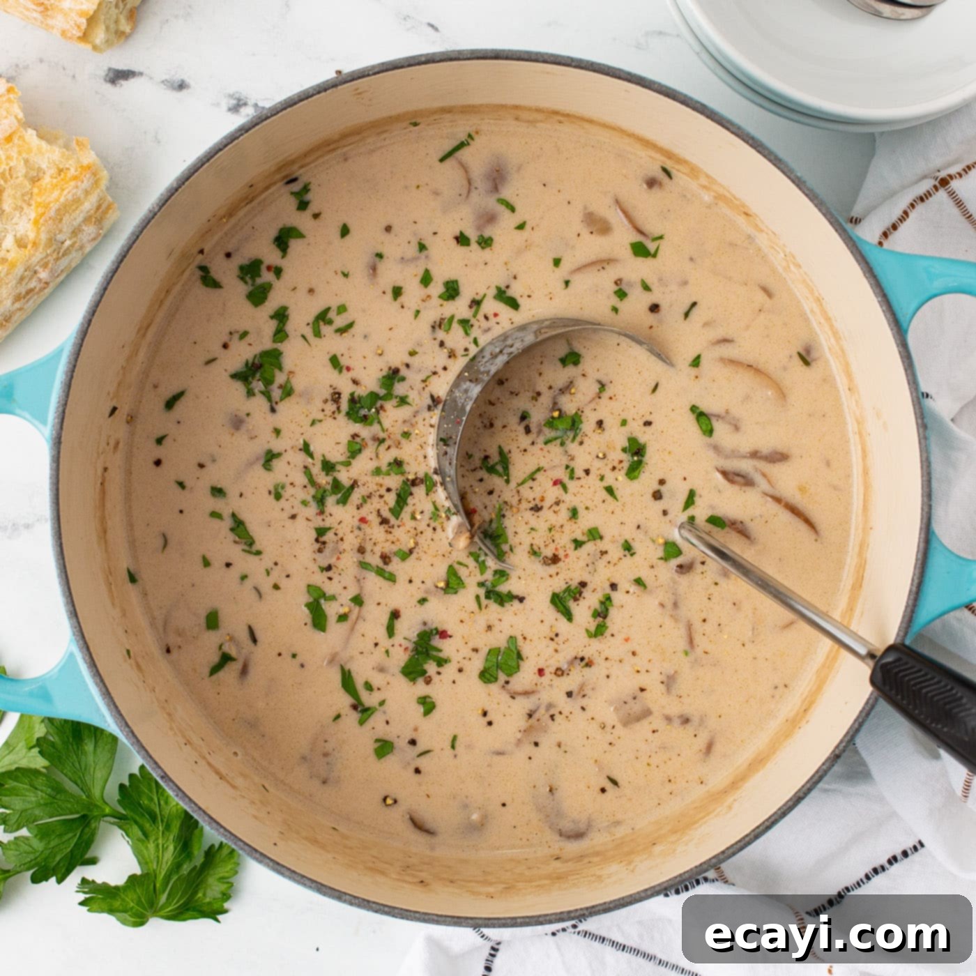 Rich Velvety Mushroom Soup 1 featured 67356 1