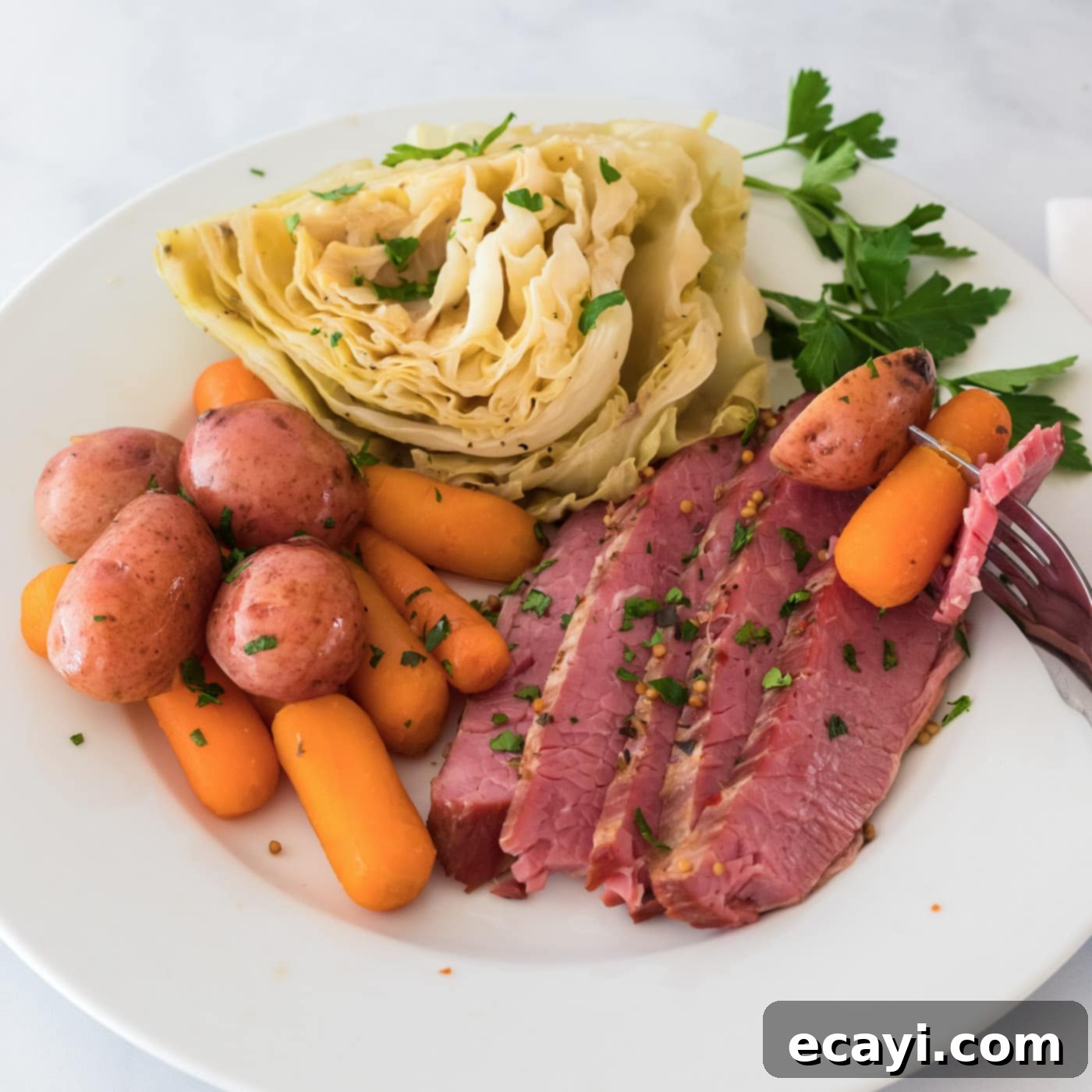 Tender Instant Pot Corned Beef 1 featured 68886
