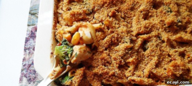 Hearty Chicken and Broccoli Penne Bake with Smoked Gouda 1 featured 6970