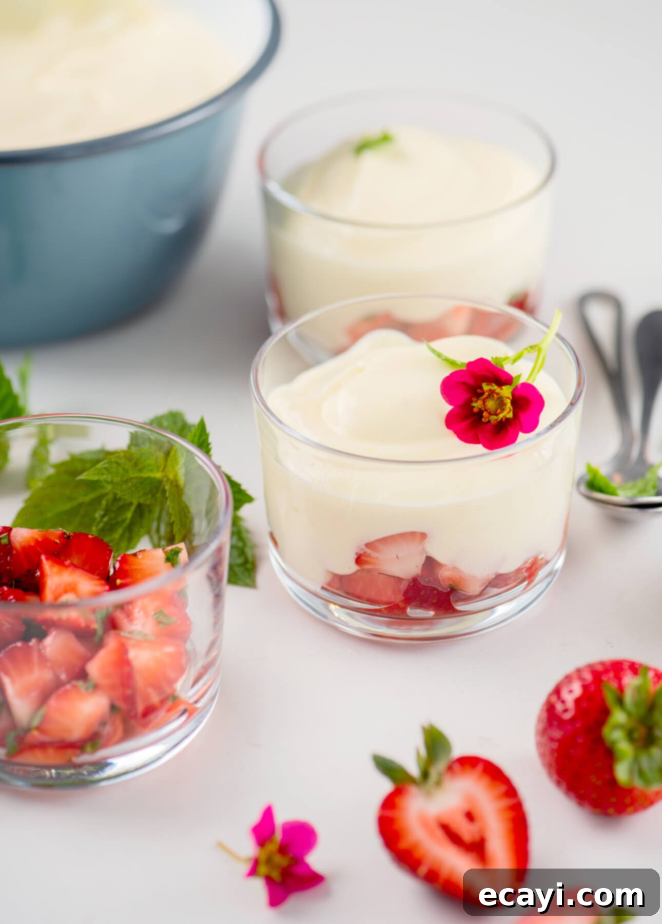 Refreshing Citrus Mousse with Macerated Strawberries 1 featured 6997