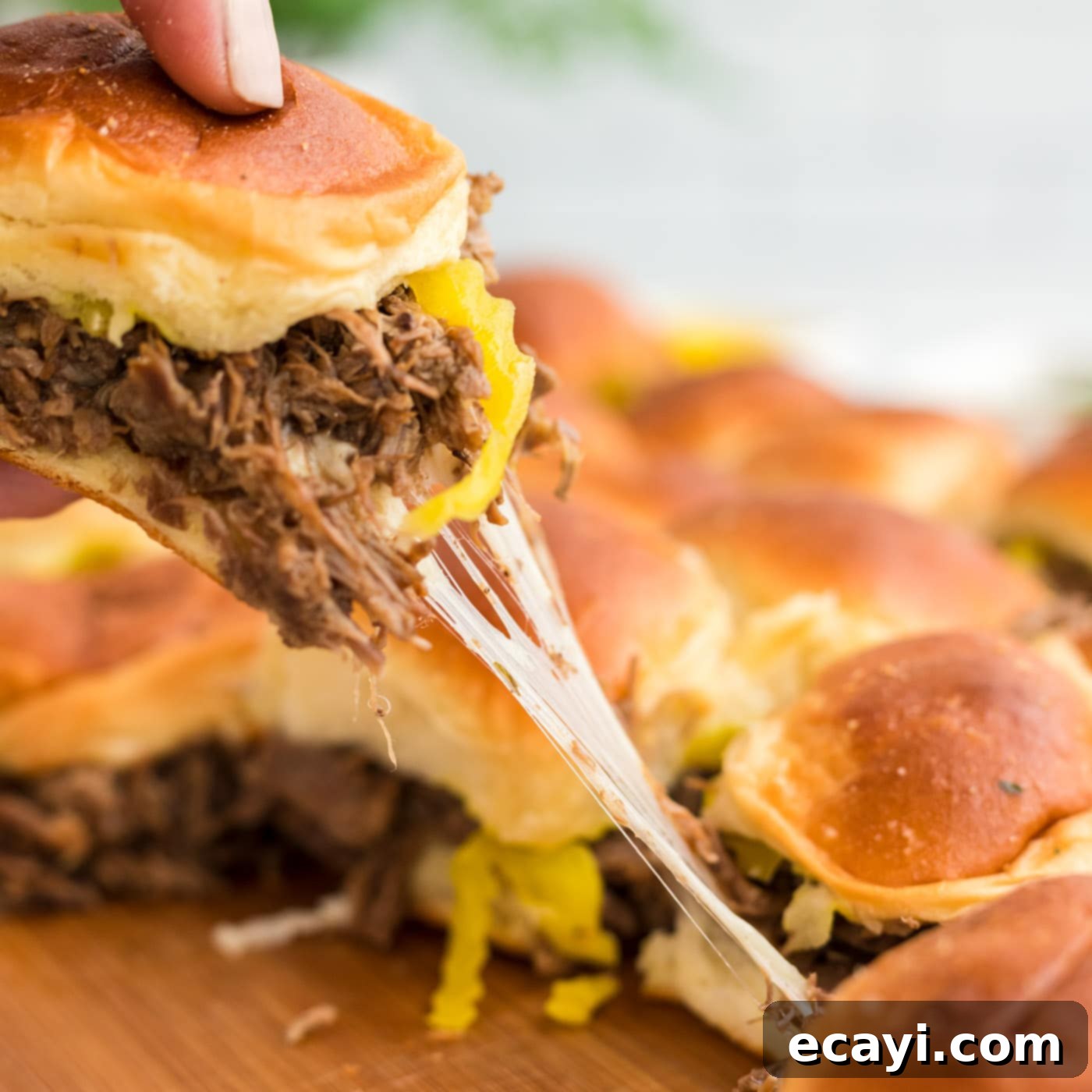 Slow Cooker Mississippi Pot Roast Sliders 1 featured 70044