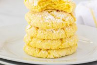 Bright Lemon Cake Mix Cookies
