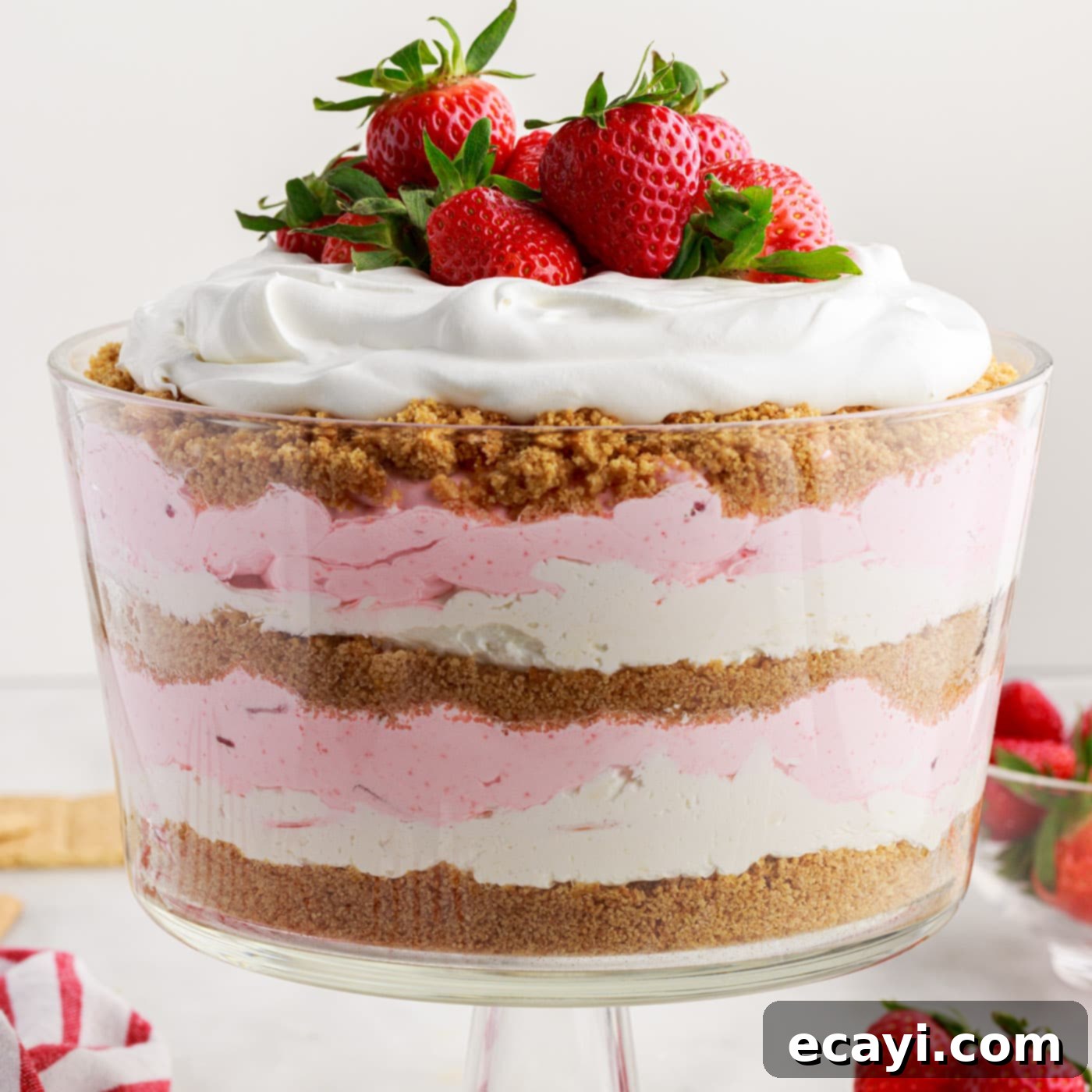 Strawberry Tiered Trifle 1 featured 70284