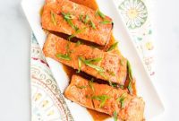 Sticky Maple Soy Salmon