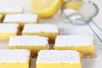 Zesty Dairy-Free Lemon Bars Made Easy