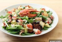 Champagne Vinaigrette Lobster Club Salad