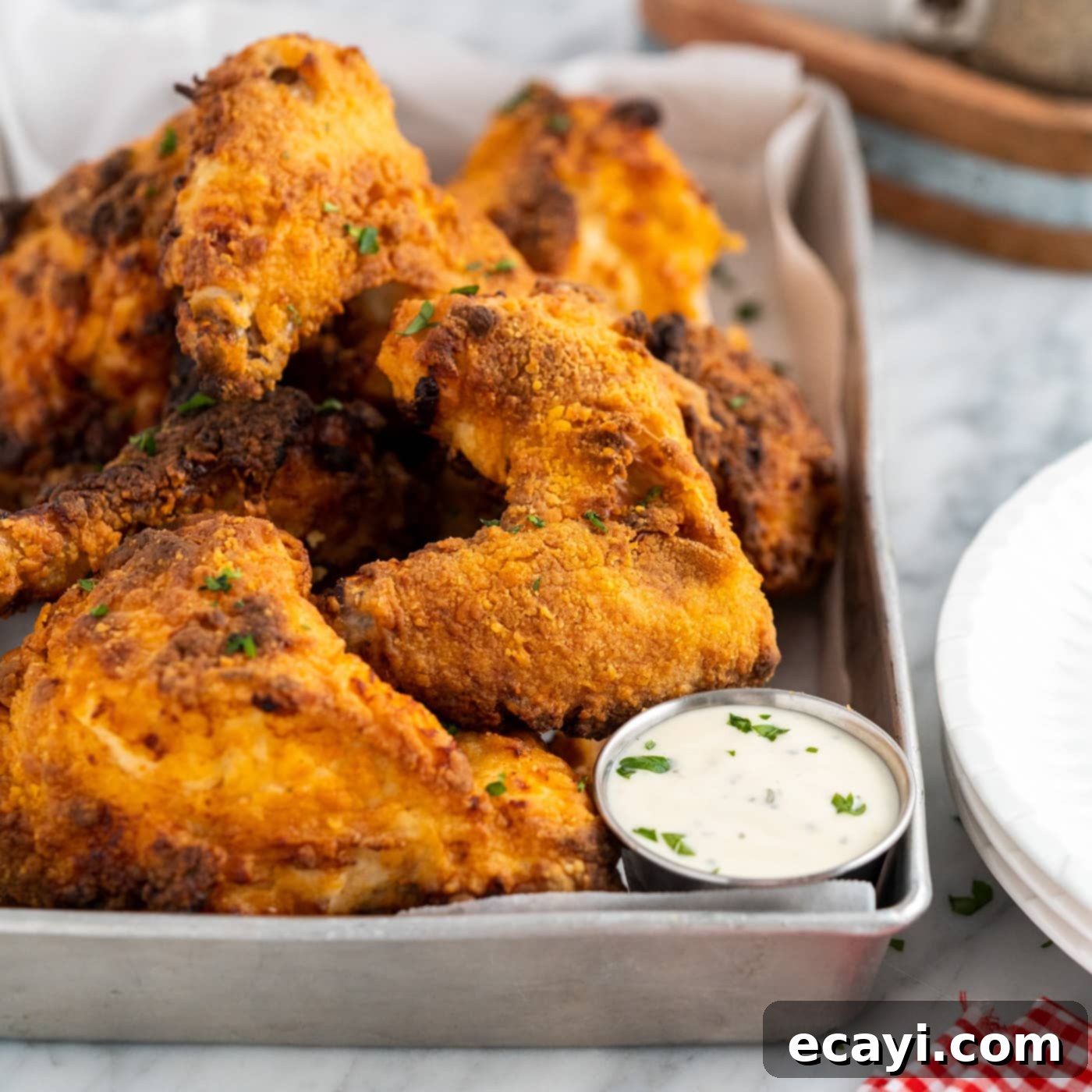 Crispy Air Fryer Chicken 1 featured 72944