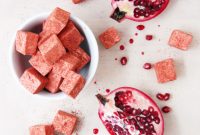 Homemade Pomegranate Cranberry Marshmallows
