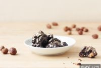 Rich Dark Chocolate Cherry Hazelnut Jewels