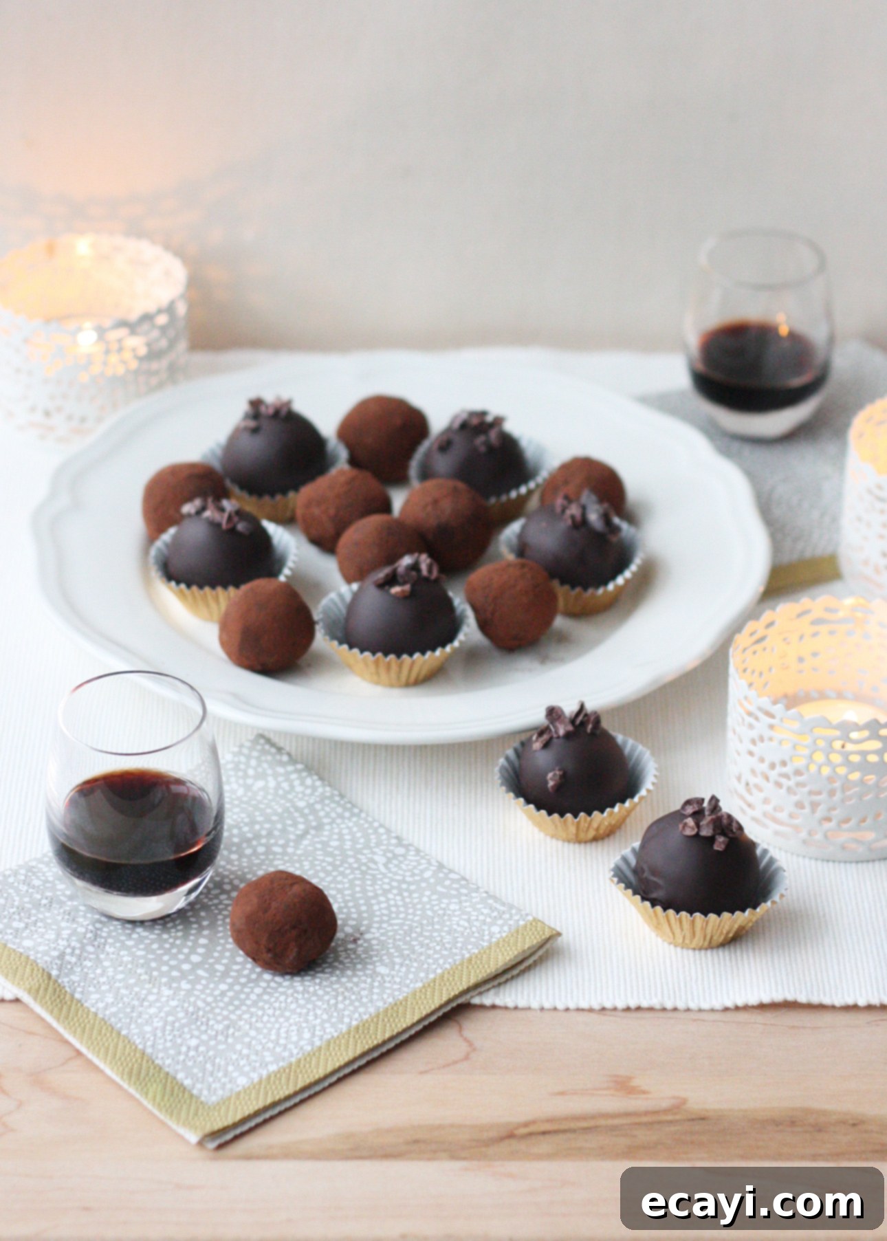 Wild Blueberry and Blackcurrant Velvet Truffles 1 featured 7388