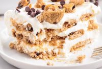 No-Bake Chocolate Chip Cookie Dream Cake