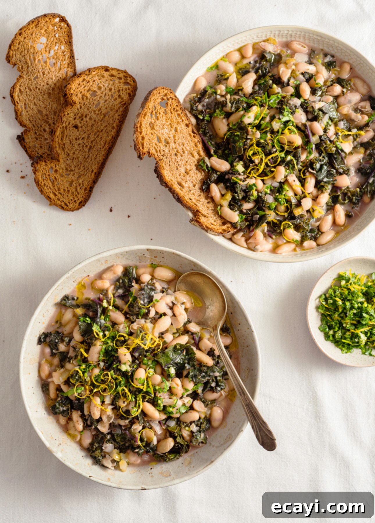 Hearty Cannellini & Kale Stew with Bright Lemon Gremolata 1 featured 7588