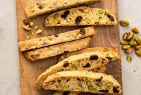 Artisan Cranberry Pistachio Biscotti