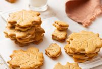 Delicious Homemade Maple Leaf Cookies