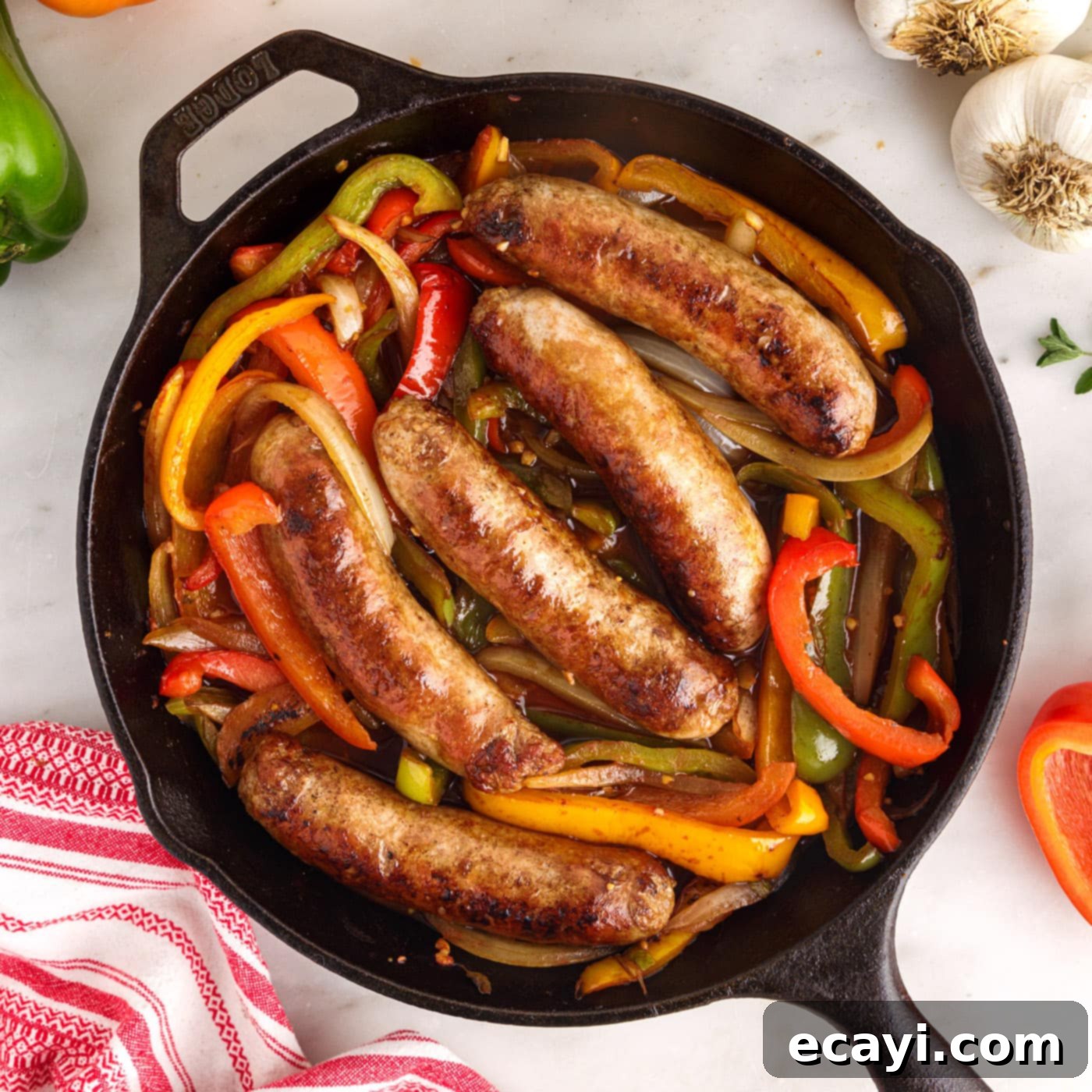 Sausage and Pepper Sizzle 1 featured 76665