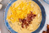 Hearty Cheeseburger Chowder