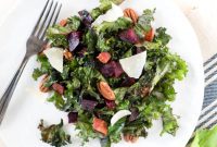 Crimson and Emerald Pecan Crunch Salad