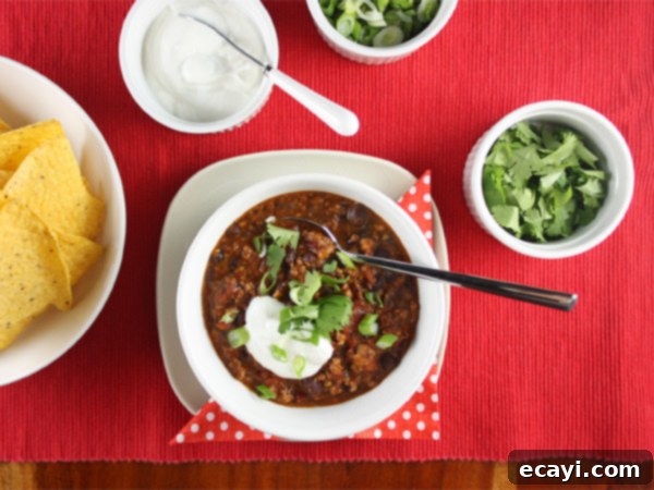 Hearty Black Bean Turkey Sausage Chili 1 featured 7721