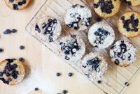 Jeweled Wild Blueberry Financiers