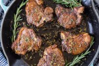 Seared Lamb Loin Chops