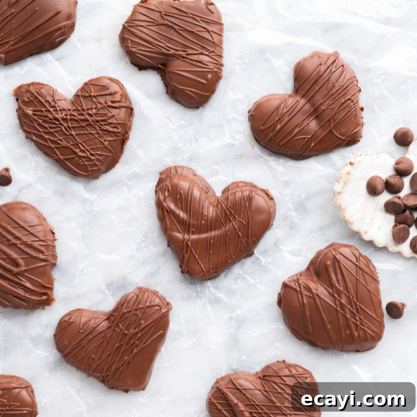 Decadent Chocolate Peanut Butter Hearts 1 featured 82827