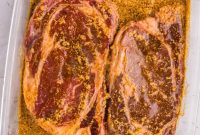 The Perfect Ribeye Marinade