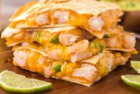Zesty Shrimp Quesadilla