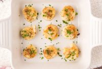 Golden Baked Scallops