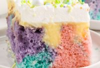 Springtime Poke Cake Delight