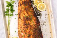 Perfectly Broiled Salmon