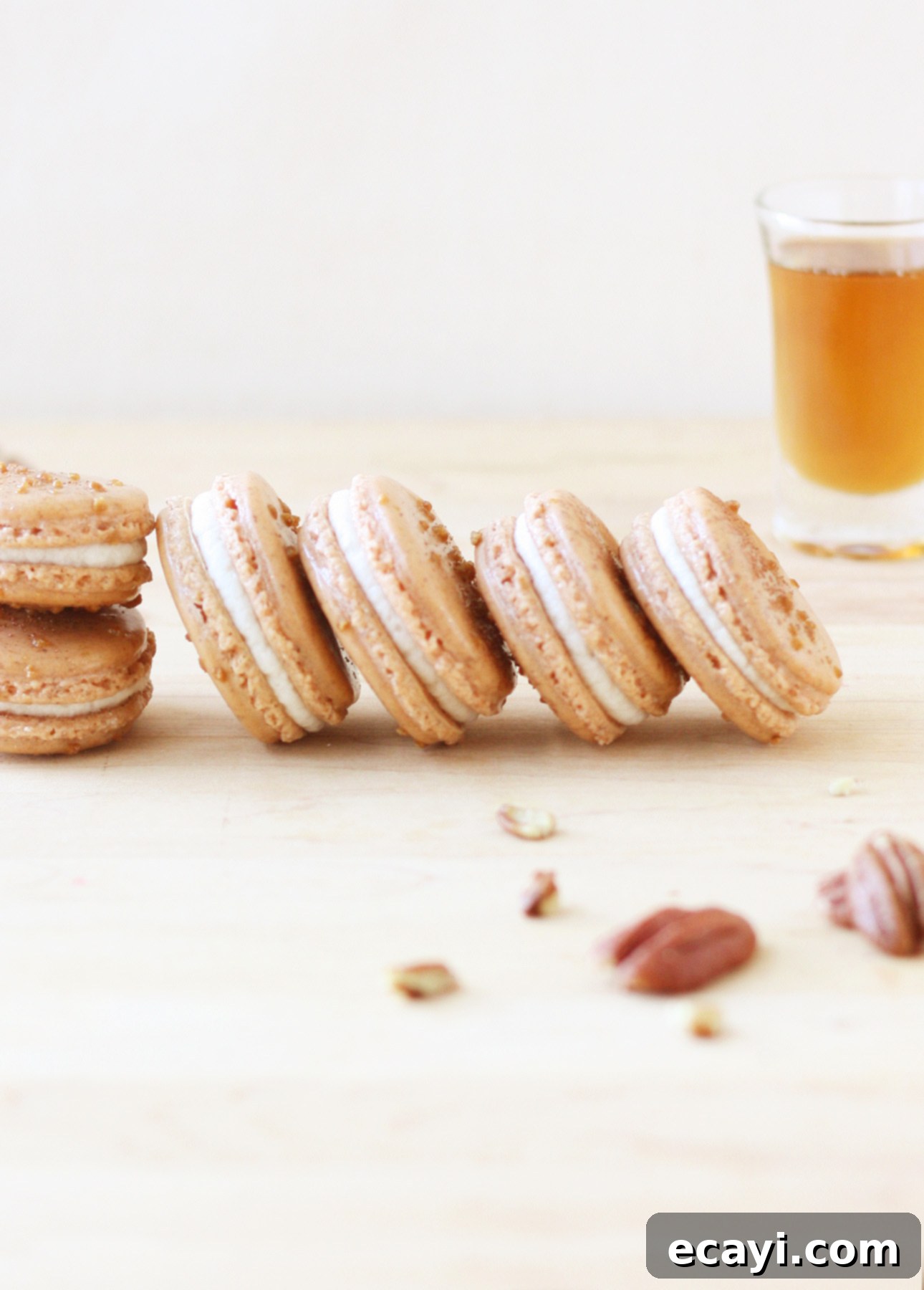 Gourmet Maple Pecan Macarons 1 featured 8763