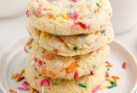 Easy Funfetti Cake Mix Cookies