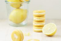 Zesty Lemon Mascarpone French Macarons