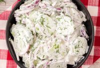 Cool and Creamy Cucumbers