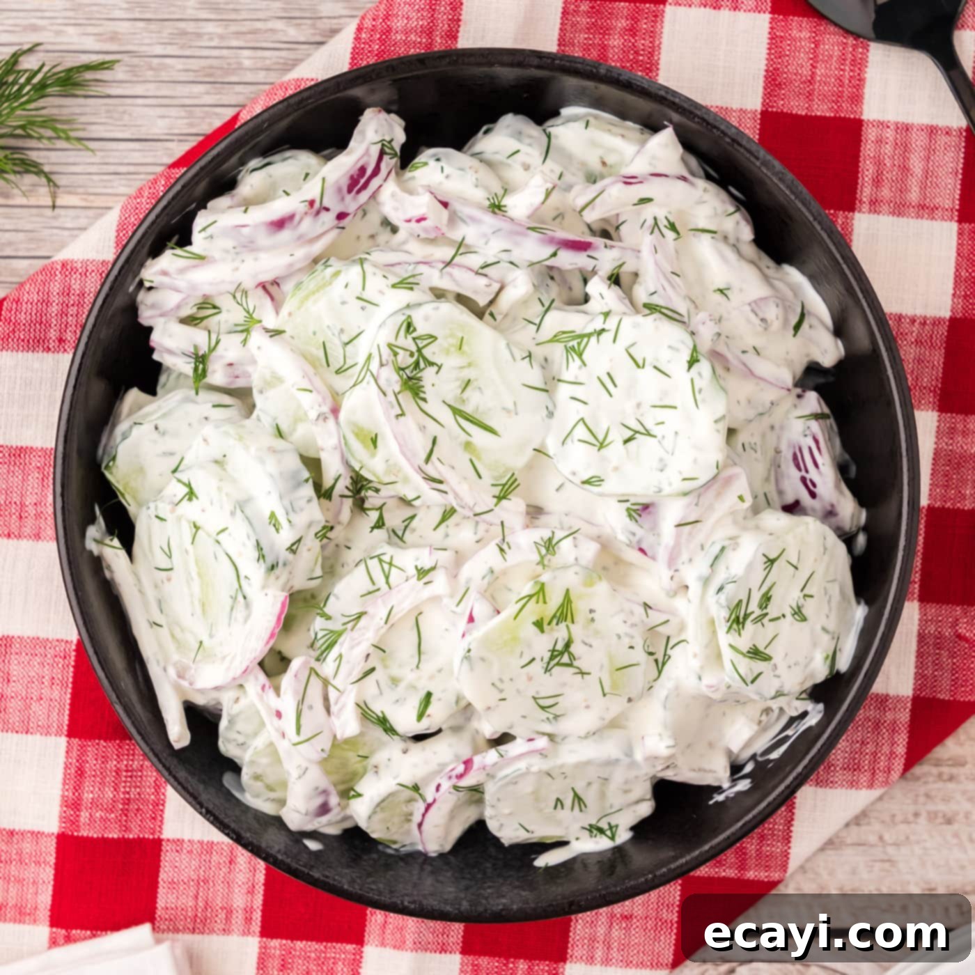 Cool and Creamy Cucumbers 1 featured 88799