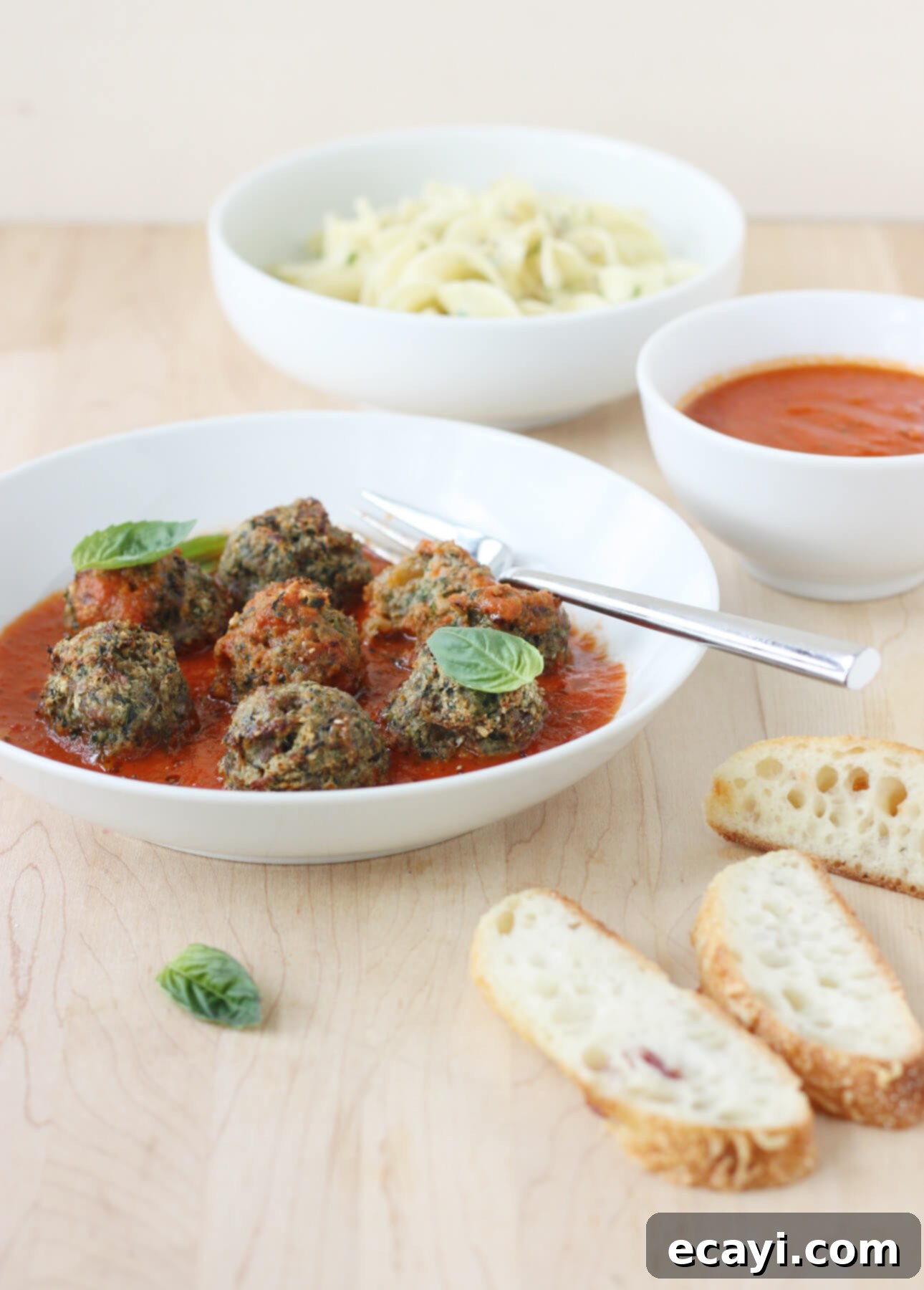 No-Fuss Turkey Meatballs with Spinach and Raisins 22 featured 8906
