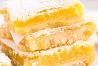 Zesty Lemon Bars