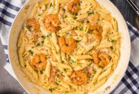 Creamy Cajun Shrimp Pasta