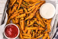 Perfectly Crispy Air Fryer Sweet Potato Fries