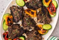 Succulent Grilled Lamb Loin