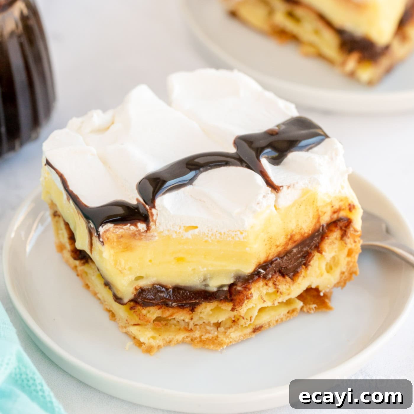 Ultimate Chocolate Eclair Puff Cake 1 featured 9114