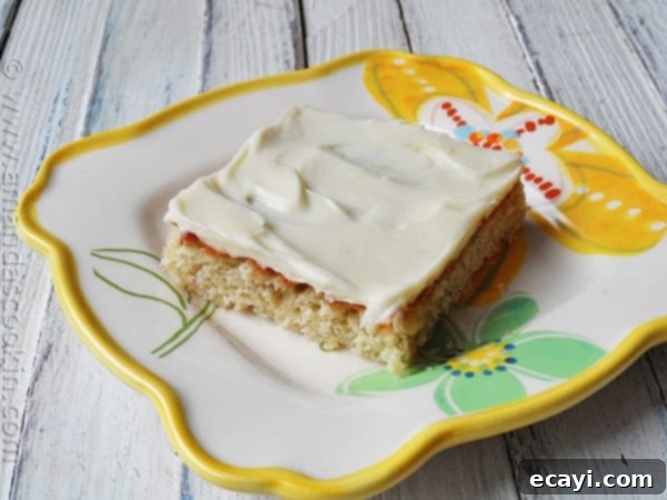 Luscious Banana Bars with Velvety Vanilla Frosting 1 featured 9153