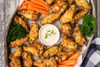 Crispy Garlic Parmesan Wings
