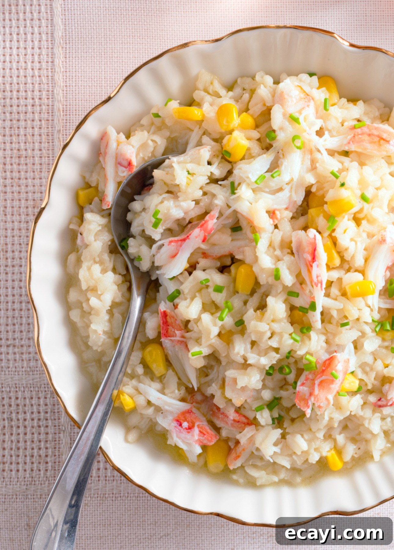 Sweet Corn and Snow Crab Risotto 1 featured 917