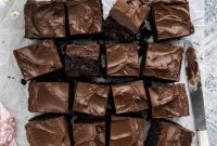 Decadent Espresso Fudge Brownies