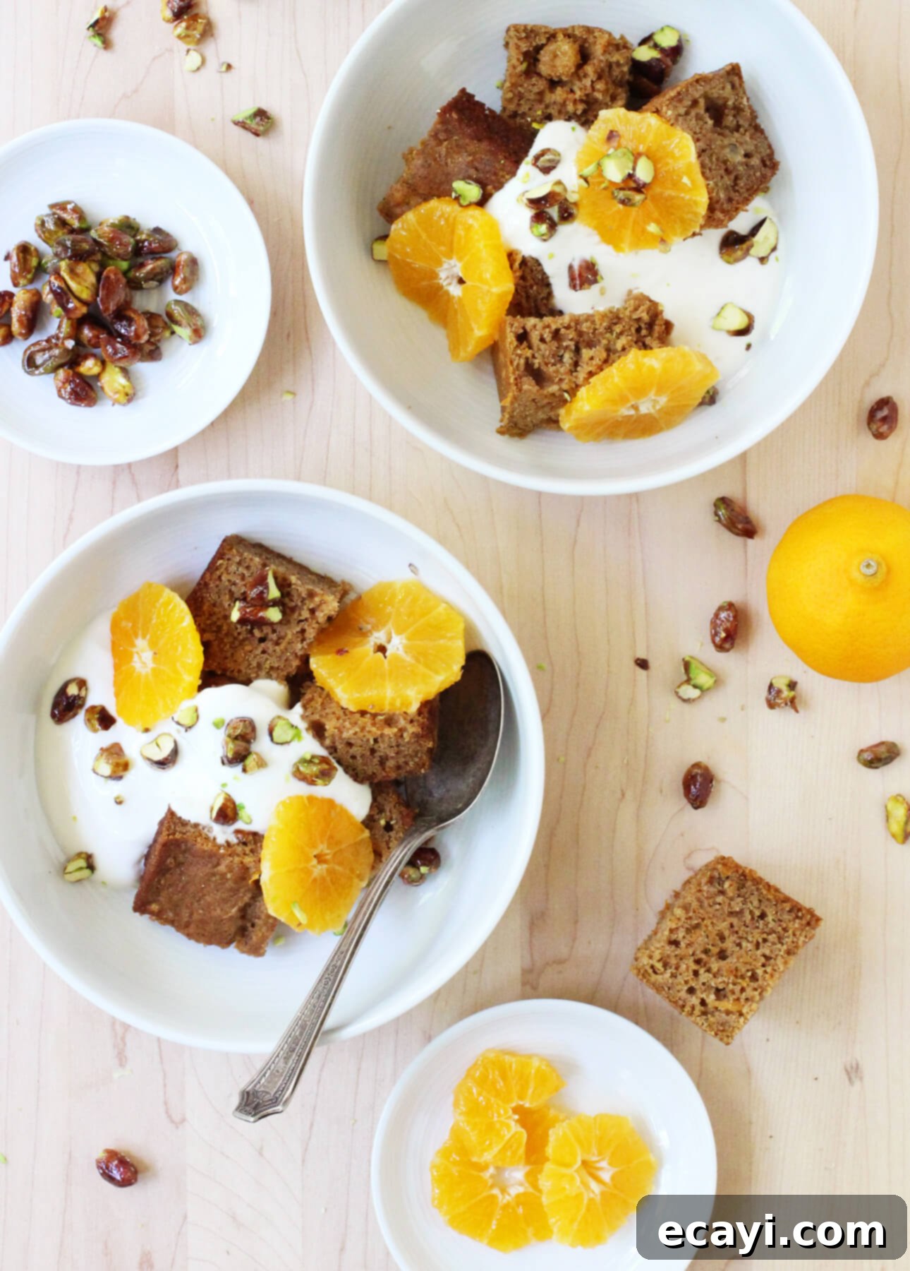 Aromatic Sunshine Carrot Cake with Vanilla Cloud and Pistachio Sparkle 1 featured 9246