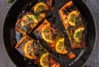 Caramelized Honey Salmon